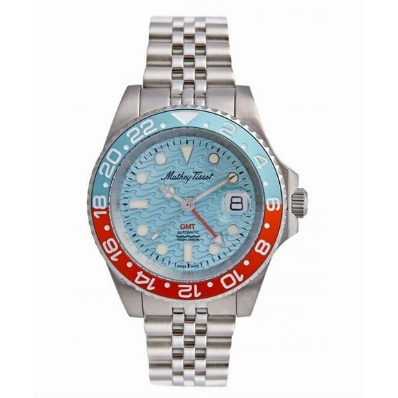 Mathey-Tissot GMT Automatic Blue Dial Men's Watch H903ATBO