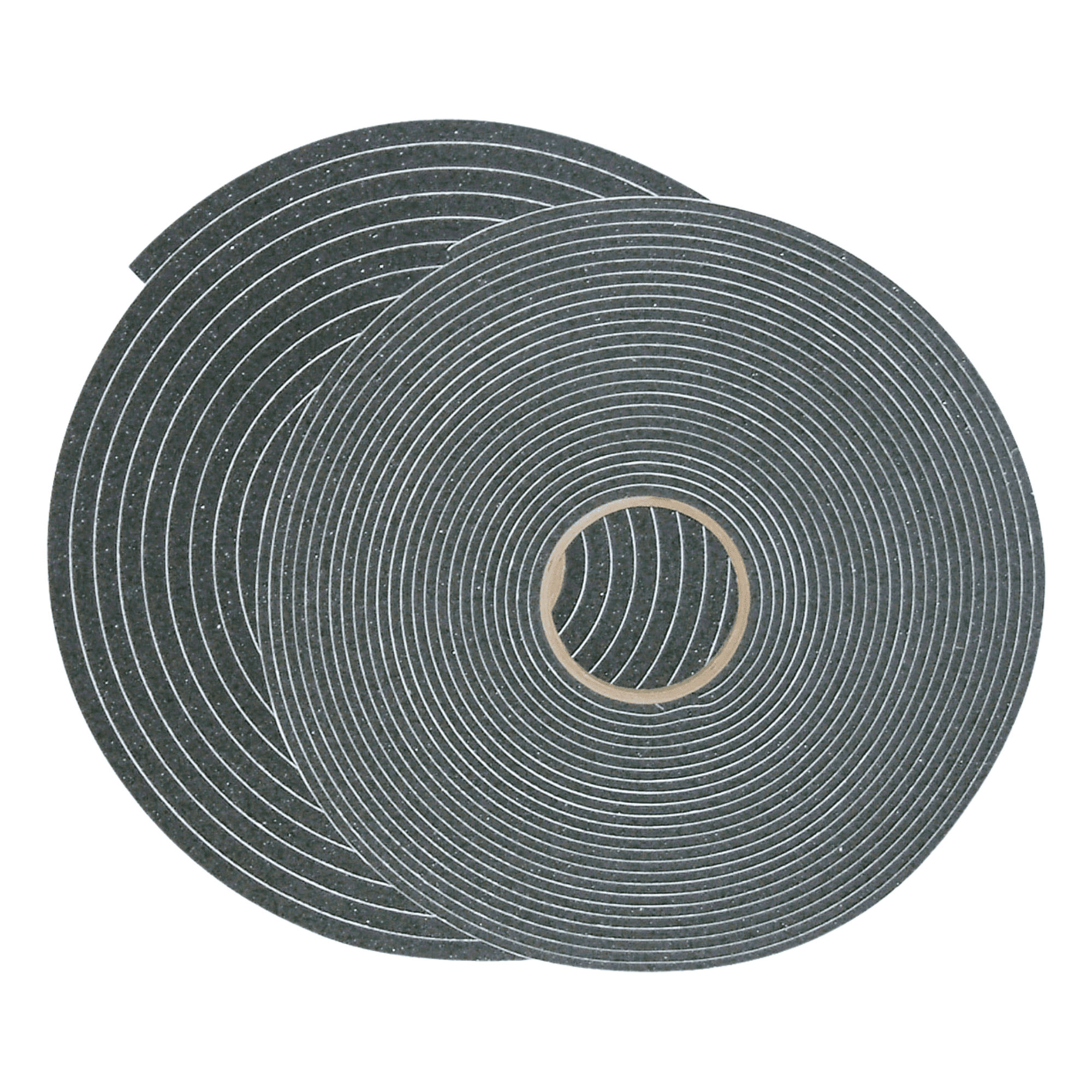 JVCC Low-Density PVC Foam Tape [Single-Sided, Closed Cell] (SCF-01): 1 in. x 75 ft. x 1/8 in. thick (Black)