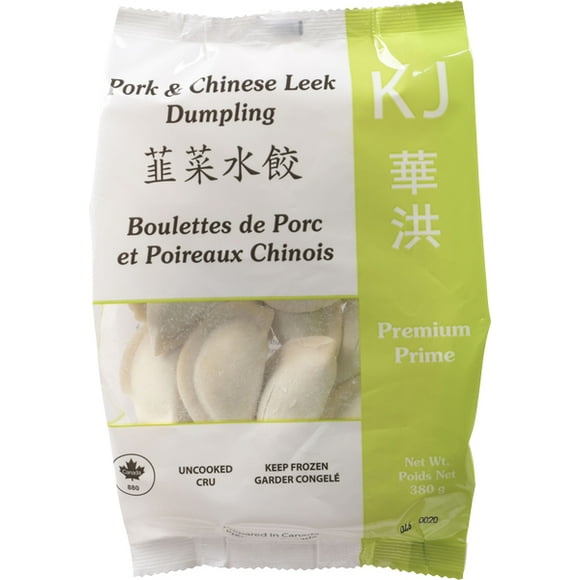 KJ Pork & Chinese Leek Dumpling, 380 g / pack