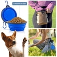 thumbnail image 3 of Dog Treat Training Pouch,Puppy Treat Bag with Collapsible Water Bowl and Built-in Poop Bag Dispenser – Blue, 3 of 6