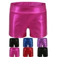 thumbnail image 3 of GYRATEDREAM 3-12Y Girls Gymnastics Shorts Kids Sparkle Dance Athletic Short, 3 of 4