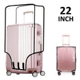 thumbnail image 3 of Lieonvis Clear Suitcase Cover Protectors,luggage cover,Travel Luggage Sleeve Protector,Transparent Luggage Cover Waterproof Wheeled Suitcase Dust Cover20/22/24 Inch, 3 of 11