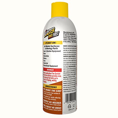 B'Laster Surface Shield Complete Corrosion Protection for Long Lasting Automotive Undercoating Applications, 12 oz Aerosol, Pack of 6