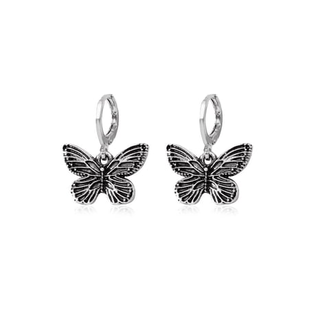 DESIGNICE 2026 New Earrings Energetic Colors Rhinestone Earrings Unique Butterflies Bold Statement Earrings for Women for Party Festival Casual Style10
