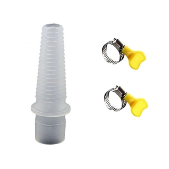 Air Conditioner Drain Hose Portable Leakproof Drain Hose Kit Drain Pipe Replacement with Hose Connector Clamp