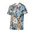 thumbnail image 4 of OUSIMEN Men's short-sleeved printed T-shirt, 4 of 7