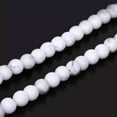 thumbnail image 4 of EOEMY Natural White Howlite Stone Loose Beads For Women Bracelet Diy Jewelry Making-Howlite-8mm, 4 of 7