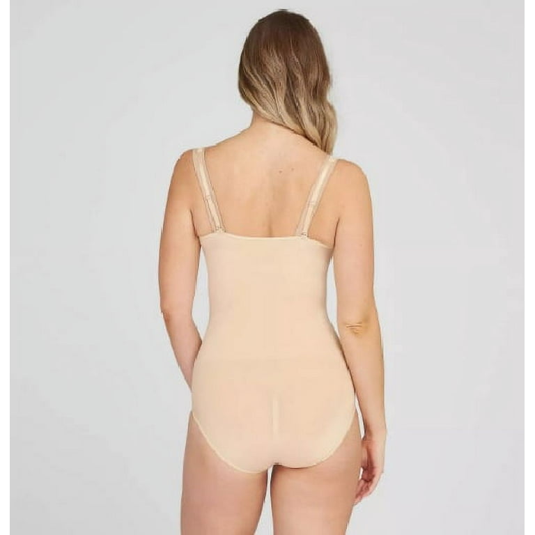 ASSETS by Spanx Remarkable Results Open Bust Brief Bodysuits Nude S, $38 NWT