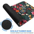thumbnail image 6 of Long Mouse Pads for Desk,Pioneer Flower Floral Print Pattern Desk Mats on Top Of Desks, Desk Mouse Pad Extra Large with 3mm Non-Slip Base and Stitched Edge for Gaming,Office,Work,Home 35.4"x15.7", 6 of 6