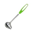 thumbnail image 2 of TUWABEII Home Decor Clearance Pouring SpoonNon Slip HandleStainless Steel Porridge SpoonSoup ShellKitchen DrizzleSide SpoutSoup Spoon, 2 of 6