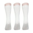 thumbnail image 2 of 3 Pairs White Non Skid Hospital, Yoga, Pilates, Gripper Slipper Socks Men's or Women Size XXL, 2 of 7