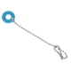 thumbnail image 1 of Reemplace la cadena de extensión de platillo Jazz Drum Fitments Instrumento de percusión Accesorios Estable Profesional Portátil Dispositivo de efecto , Azul Gloria Cadena de extensión de platillos, 1 of 7