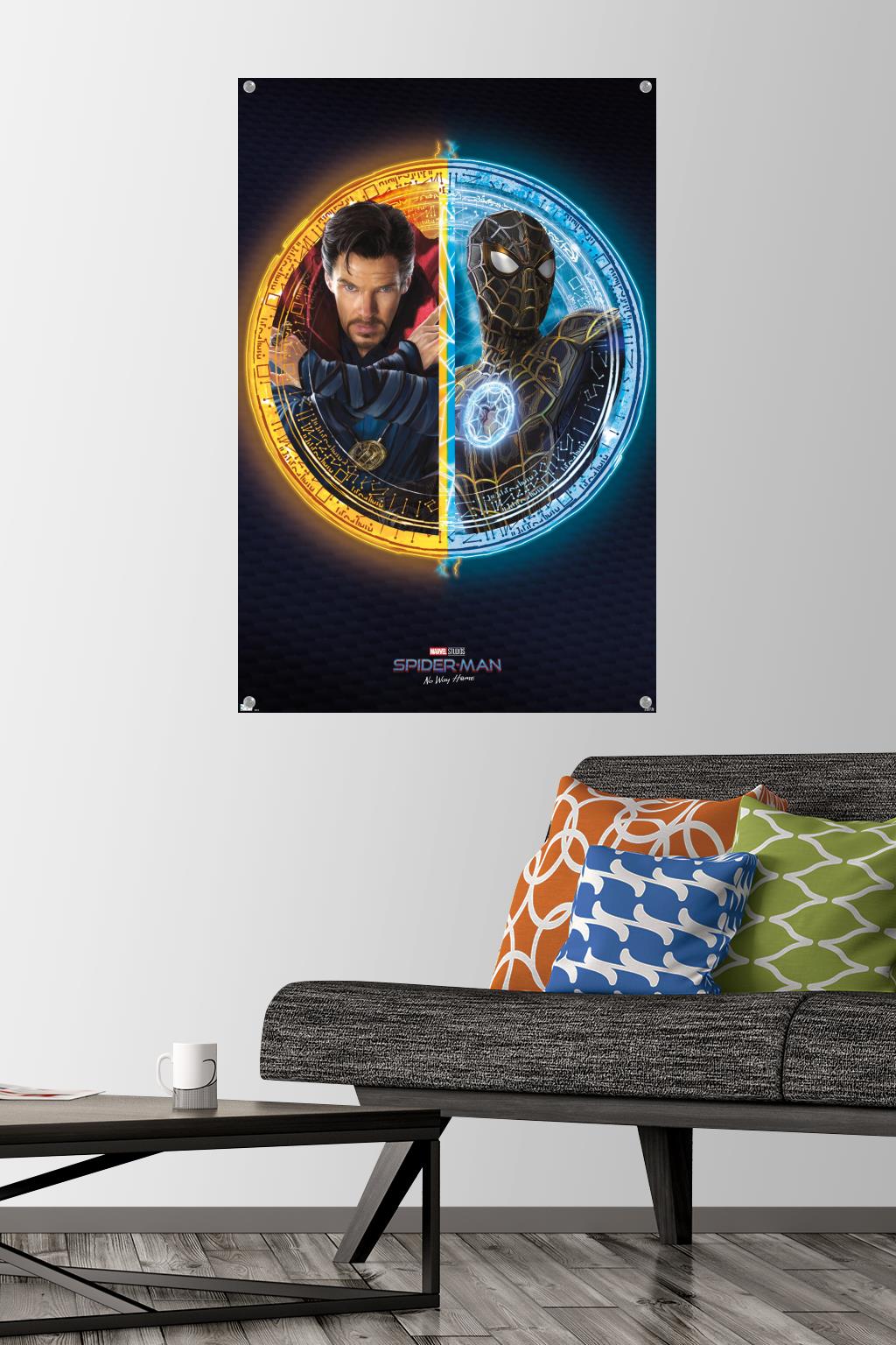 Marvel Spider-Man: No Way Home - Duo Wall Poster with Pushpins, 22.375" x 34"