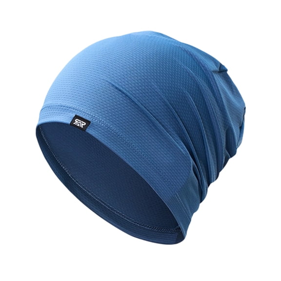 1Pcs Cooling Skull Cap for Men Women-Lightweight Breathable Beanie Hat, Thin Quick Dry Running Cap for Cycling_1pc,Navy