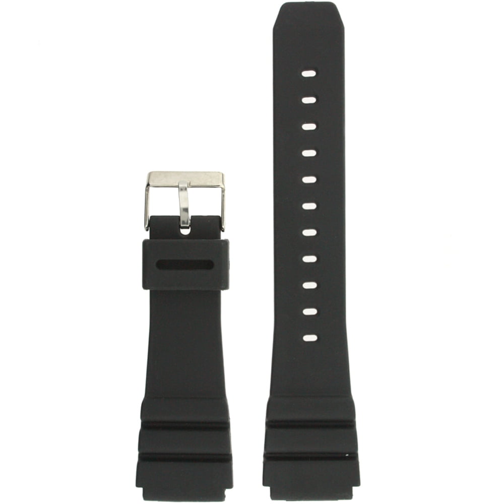 Watch Band Fits Casio Strap Polyurethane 22mm Waterproof Sport