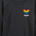 thumbnail image 3 of Disney Pride - LGBTQ Flag - Women's Lightweight French Terry Long Sleeve Shirt, 3 of 5