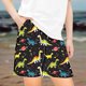 thumbnail image 2 of Odeerbi 5-14 Años Niños Niñas Pantalones Cortos de Estampado Tropical Hawaiano Pantalones de Baño En Seco Rápido Pantalones Cortos de Tabla de Playa Pantalones Cortos Deportivos, 2 of 5
