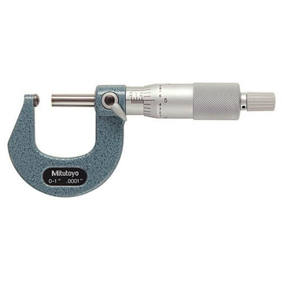 Mitutoyo Spherical Anvil Micrometer,0-1" 115-153