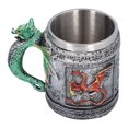 thumbnail image 2 of Resin Cup, Skull Head Pattern Personalized Mug Multipurpose Durable Stainless Steel Easy To Clean  For Party For Friends For Home For, 2 of 8