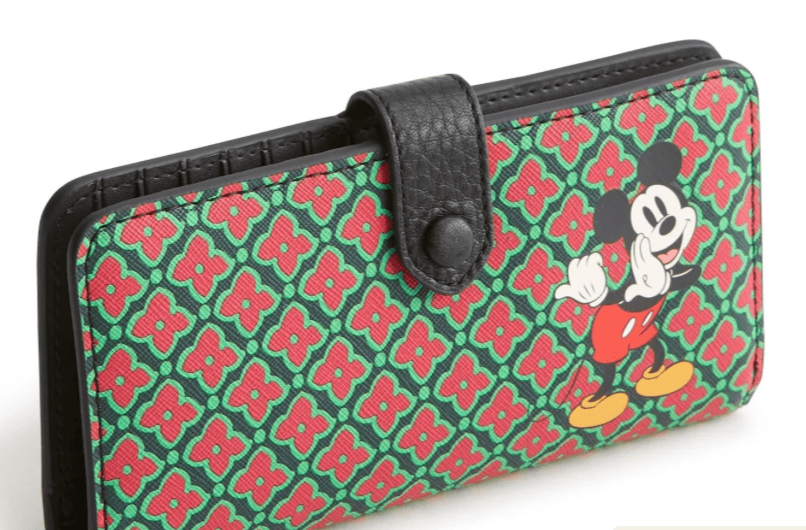 Vera Bradley Disney Tab Wallet Silly Mickey Mouse New With Tag