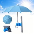 thumbnail image 4 of ZenCart Phone Umbrella with Fist Suction Cup UV Protection Universal Mini Windproof Sun Shade Mobile Phone Umbrella Phone Accessories, 4 of 8