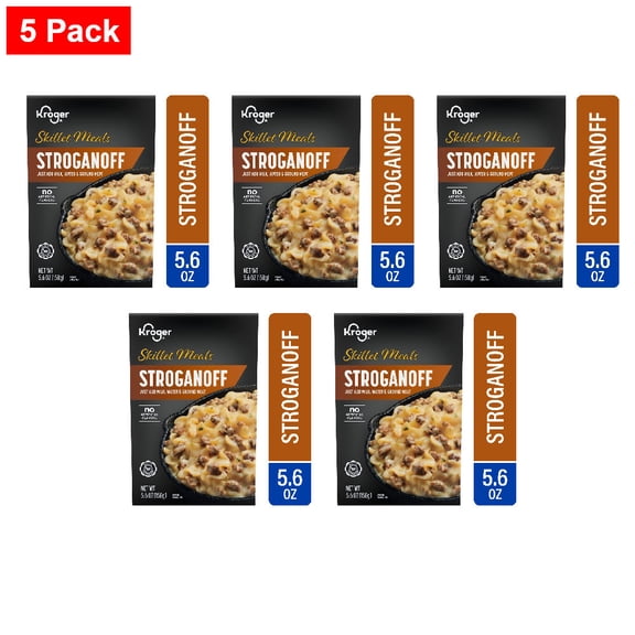 Kroger Skillet Meals Stroganoff 5.6 oz - 5 Pack