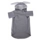 thumbnail image 2 of Disfraces para mascotas, gatos y perros pequeños, ropa con forma de orejas de conejo, abrigados, con capucha para otoño e invierno, gris XS, 2 of 11