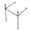 Nickel, variant on Kingston Brass VPB3322SQ0 Stainless Steel Console Sink Legs in Matte Black