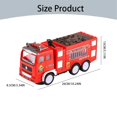 thumbnail image 2 of SUSHANG Fire Engine Car With 4D LED Lights Sounds Fire Engine Vehicle Toy Truck Game Educational Toy Car For 3 4 5 6 Years Old Fire Truck Toy for Boys Girls Kids, 2 of 7