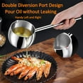thumbnail image 3 of 0.5qt Long Handle Stainless Steel Saucepan, 3 of 7