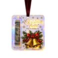 thumbnail image 2 of Zguuel Light Up Christmas Money Ornament, 2D Glowing Acrylic Wallet Holder, Illuminated Cash Tree Decoration Gift for Creative Holiday Gifting Xmas, 2 of 7
