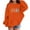 Orange, variant on Hwmodou Toddler Girls Graphic Hoodies Kids Boy Girl Hoodie Long Sleeve Soft Sweatshirt Graphic Hoody Cute Pullovers Fashion Trendy Kids Street Sets,2-12Y
