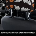 thumbnail image 6 of 2 PCS Car Headrest Cover, Halloween Ghosts And Pumpkins Soft Car Seat Head Rest Cover Protector Interior Car Accessories Seat Covers for Cars Truck Auto Only Covers, 6 of 8