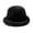 *148-Black, variant on Cutuoiiu Cold Weather Hat for Women Solid Color Fuzzy Rolled Brim Bucket Hat Soft Plush Winter Warm Fisherman Cap for Daily Outdoor