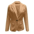 Womens Casual Blazers Fall Fashion 2024 Long Sleeve Open Front Work