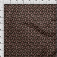 thumbnail image 4 of oneOone Polyester Spandex Black Fabric Floral Sewing Material Print Fabric By The Yard 56 Inch Wide, 4 of 4