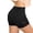Black, variant on HNMKIU Women's High Waist Viscose 3 Inch Lace Shorts Belly Shrinking Lifting Fading Breathable Underwear Leggings for Women Plus Size Beige,One Size
