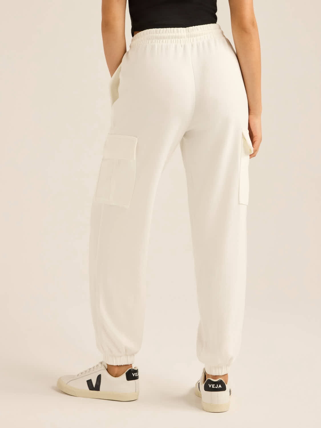 Scoop Women’s and Women's Plus Scubaknit Cargo Joggers, Sizes XS-4X