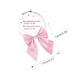 thumbnail image 2 of INSPIRE CHIC Women's Adjustable Solid Color Pre-tied Bowknot Uniform Bow Tie Pink, 2 of 5