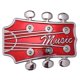 thumbnail image 1 of Accesorio de guitarra jinwen Hebilla de cinturón de vaquero rojo, 1 of 8