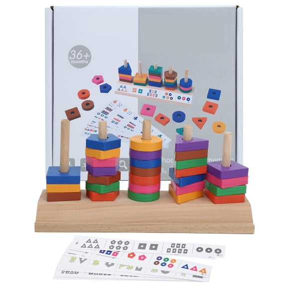Juguete A Juego Con Forma Geométrica Juguete A Juego Con Forma De Madera Juguete A Juego Juguetes A Juego Forma Geométrica A Juego Con El Color Enseñanza De Madera Juguetes A