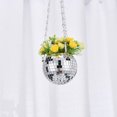 thumbnail image 5 of <p>Mirror Ball Flower Pot Ball Hanging Pot</p>, 5 of 5