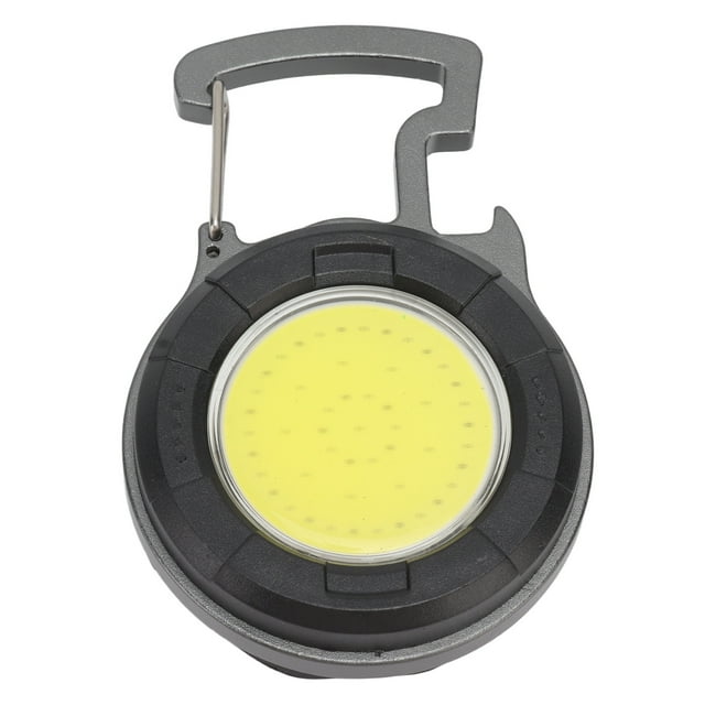 Mini Linterna De Llavero, Lámpara De Llavero Con Carga USB, Reflector COB, Soporte Giratorio Para Mantenimiento De Automóviles