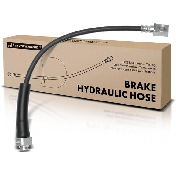A-Premium Front Driver Brake Hydraulic Hose Compatible with Select Ford Models - Explorer 2019, Police Interceptor Utility 2013-2014/2019