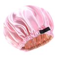 thumbnail image 2 of Gorros de Dormir Yinane doble capa banda elástica Rosado, 2 of 6