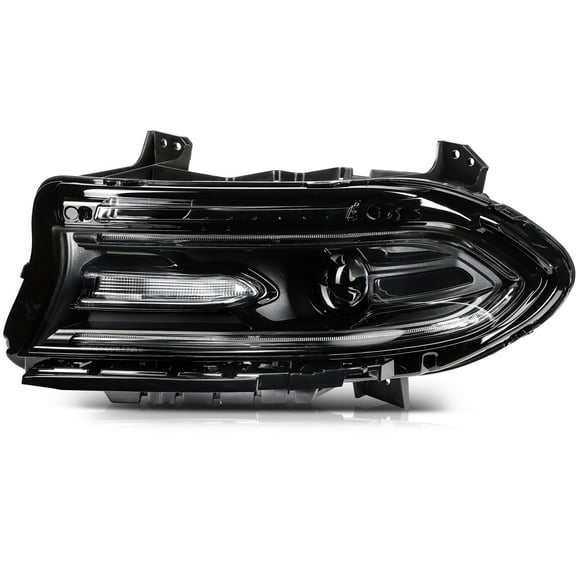 ECCPP Headlight Assembly for Dodge Charger 2015,for Dodge Charger 2016,for Dodge Charger 2017,for Dodge Charger 2018,for Dodge Charger 2019,for Dodge Charger 2020 Driver Side Headlamp