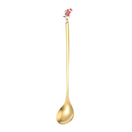 

Christmas Gifts Clearance! SHENGXINY Christmas Spoon Set Clearance Stainless Steel Christmas Pendant Spoon Coffee Spoon Dessert Spoon Mixing Spoon Christmas Gift I