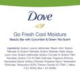 thumbnail image 3 of Dove go fresh Beauty Bar, 4 oz bars, Cucumber & Green Tea 6 ea (Pack of 4), 3 of 6