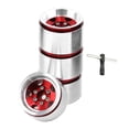 thumbnail image 3 of segolike 1 Inch Tire Wheel Replacement Professional Metal Wheel Rim RC Metal Hub for 1/18 red, 3 of 9