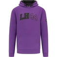 thumbnail image 2 of Mercedes AMG Petronas F1 Lewis Hamilton Hooded Sweatshirt - Black/Purple, 2 of 11